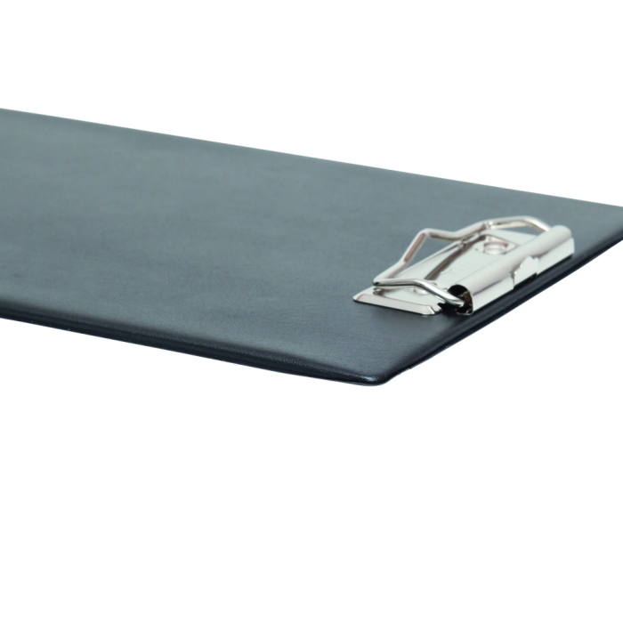 Maul Portanotas Din A5 Cartón Plastificado PVC con Pinza, Negro 3