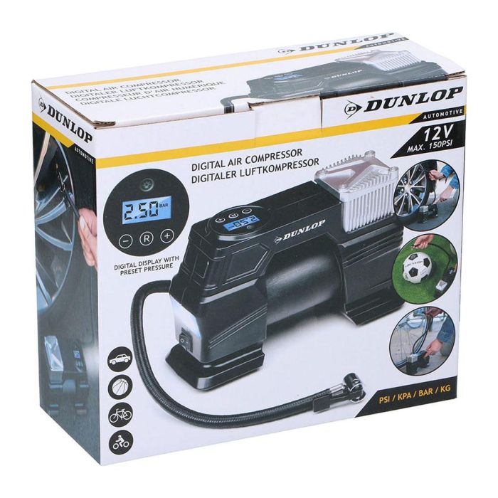 Compresor 12 v con pantalla digital, 20,5 x 8 x 13 cm 3 Compresor 12 v con pantalla digital, 20,5 x 8 x 13 cm 3