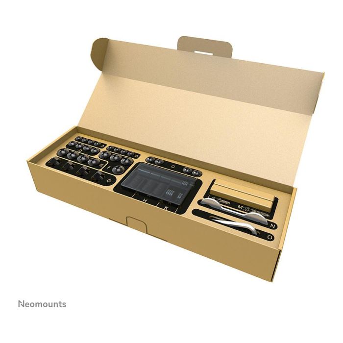 Neomounts Soporte de TV para Columna WL35S-910BL16 Inclinable para Pantallas de 40-75 Pulgadas y 50 kg, Color Negro 6