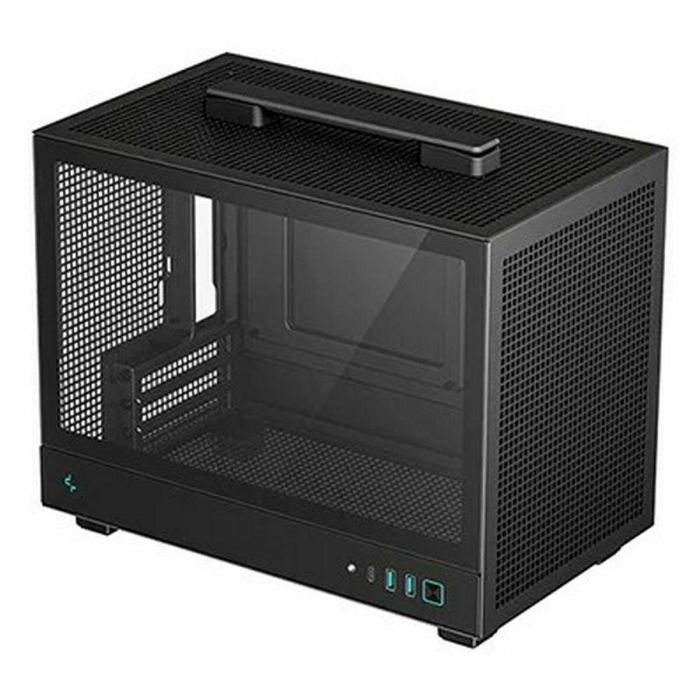 Deepcool DEE6933412774457 Caja PC Minitorre CH160 Formato M-ITX Sin Fuente de Alimentación Negra