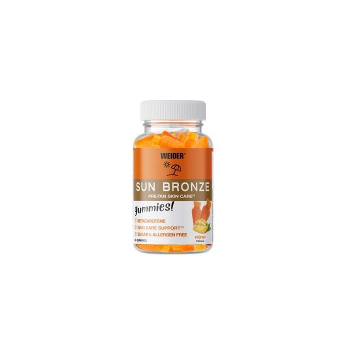 Weider Gummy Sun Bronze 40Gummies Weider Gummy Sun Bronze 40Gummies