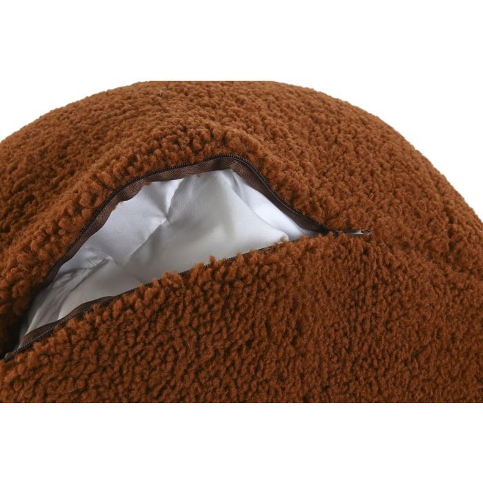 DKD Home Decor Cojin Suelo Boho Terracota Bucle 1c24 50 x 40 x 50 cm 2