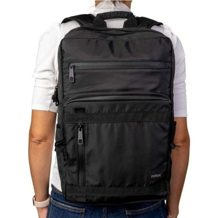 Mochila para Portátil Nilox MOCHILA 15.6 URBAN NEGRA Negro 30 x 45 x 15 cm 15" 4 Mochila para Portátil Nilox MOCHILA 15.6 URBAN NEGRA Negro 30 x 45 x 15 cm 15" 4