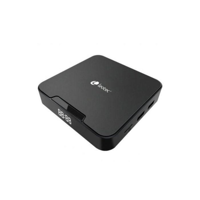 Leotec LETVBOX21 Android TV Box 4K Ultra HD Quad-Core 64GB ROM 4GB RAM Android 11 WiFi Dual Band Bluetooth con Mando Negro 1 Leotec LETVBOX21 Android TV Box 4K Ultra HD Quad-Core 64GB ROM 4GB RAM Android 11 WiFi Dual Band Bluetooth con Mando Negro 1