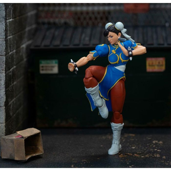 Figura street fighter ii chun-li artículada 15 cm 2 Figura street fighter ii chun-li artículada 15 cm 2