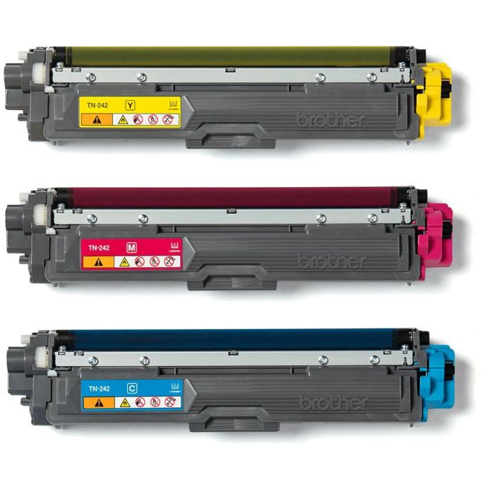 Brother Toner TN-242CMY Multipack Farbe bis zu 1.400 Seiten nach ISO/IEC 19798 1 Brother Toner TN-242CMY Multipack Farbe bis zu 1.400 Seiten nach ISO/IEC 19798 1