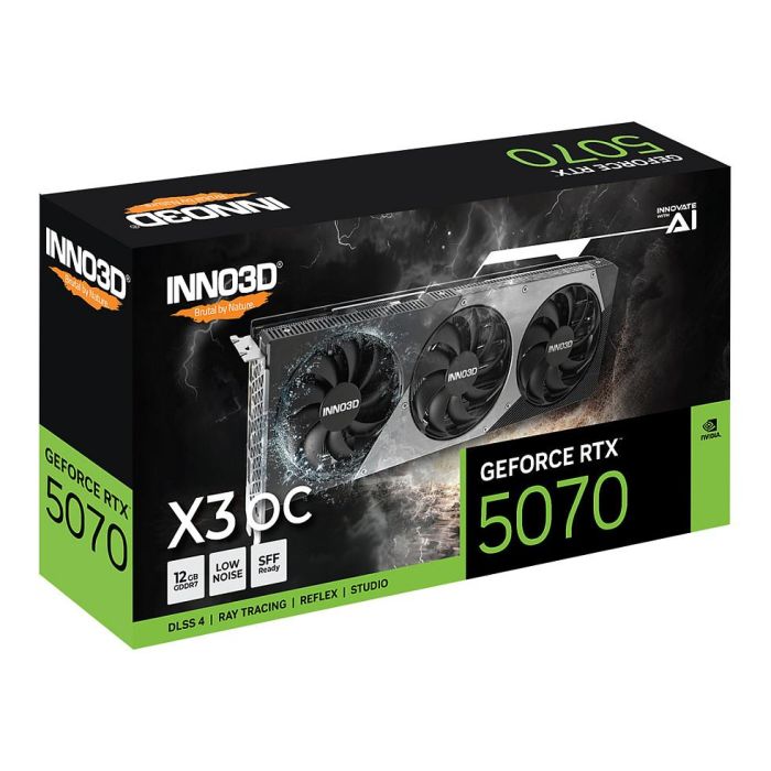 Inno3D RTX 5070 12 GB GDDR7 Tarjeta Gráfica 1 Inno3D RTX 5070 12 GB GDDR7 Tarjeta Gráfica 1