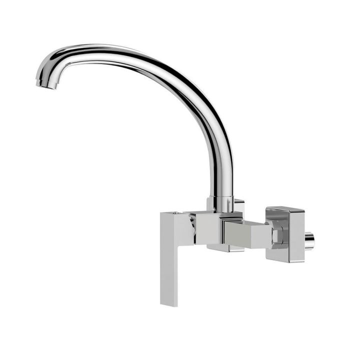 Grifo monomando de cocina caño alto empotrado serie getaria Grifo monomando de cocina caño alto empotrado serie getaria