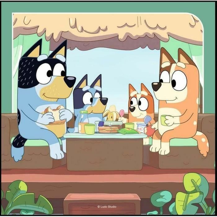Set de 3 Puzzles Bluey Ravensburger 05685 147 Piezas 2 Set de 3 Puzzles Bluey Ravensburger 05685 147 Piezas 2