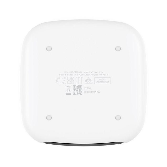 Ubiquiti 2.5Gbps uplink/10Gbps downlink, up to 20 km, 1x XG-PON port, 1x 2.5GbE RJ45 LAN port and 24V PoE in, 256 MB DDR, 32 MB NOR, 6W, UV-stabilized polycarbonate, black/white 4 Ubiquiti 2.5Gbps uplink/10Gbps downlink, up to 20 km, 1x XG-PON port, 1x 2.5GbE RJ45 LAN port and 24V PoE in, 256 MB DDR, 32 MB NOR, 6W, UV-stabilized polycarbonate, black/white 4