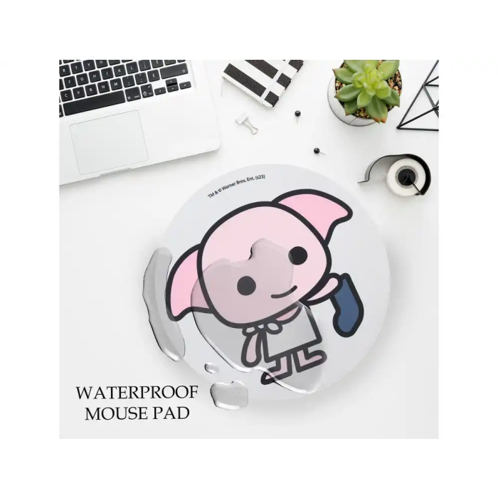 Wondee Alfombrilla Ratón Redonda Dobby Antideslizante Control Preciso 200 mm 3