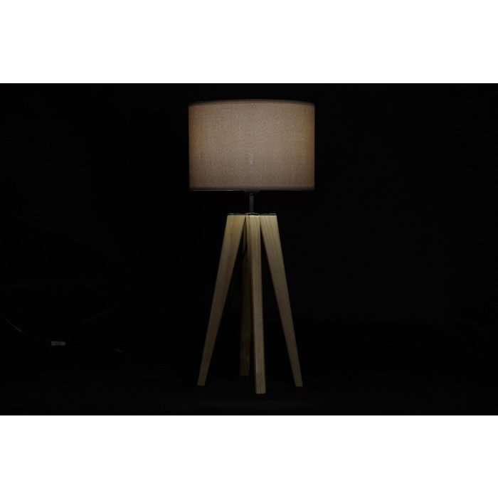 Lampara Sobremesa Scandi DKD Home Decor Marron Beige 30 x 69 x 30 cm 1 Lampara Sobremesa Scandi DKD Home Decor Marron Beige 30 x 69 x 30 cm 1