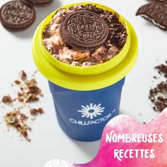 Vaso para Hacer Helados y Granizados con Recetas Bandai Chillfactor Granita Mug Rose Plástico 1