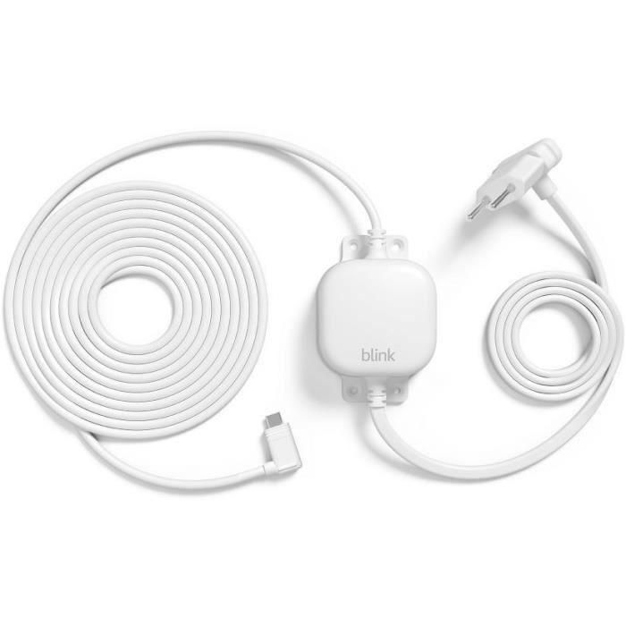 Adaptador de corriente resistente a la intemperie - BLINK HOME SECURITY - Blanco - UE Adaptador de corriente resistente a la intemperie - BLINK HOME SECURITY - Blanco - UE