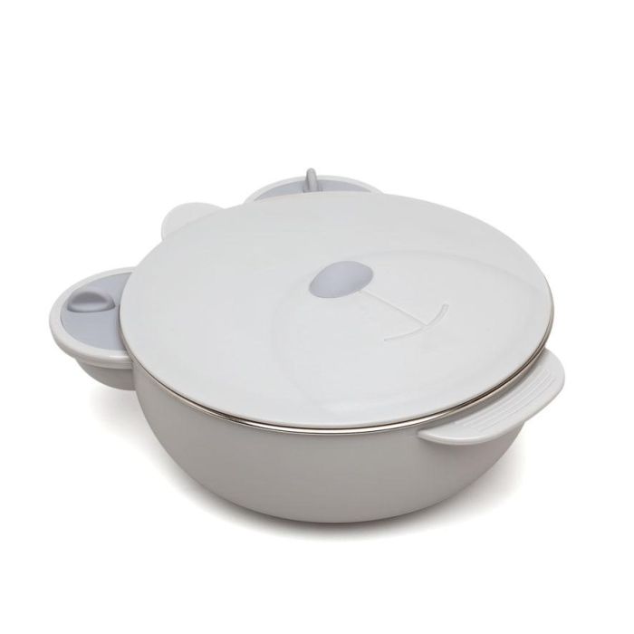 Recipiente Térmico Para Alimentos En Acero Inoxidable Gris 2 Recipiente Térmico Para Alimentos En Acero Inoxidable Gris 2