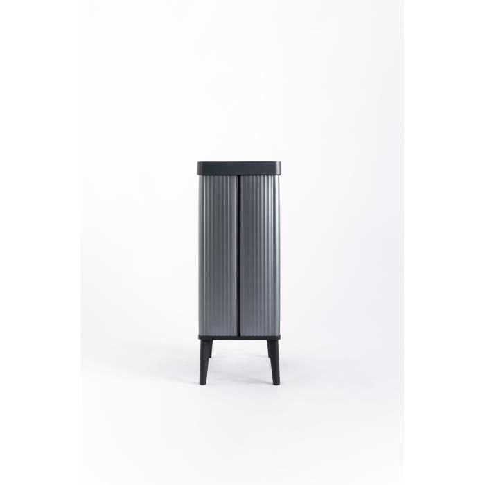 Curver CUR3253924865195 Papelera de Pie Verto con Apertura Táctil 54 L Azul Perla 5 Curver CUR3253924865195 Papelera de Pie Verto con Apertura Táctil 54 L Azul Perla 5