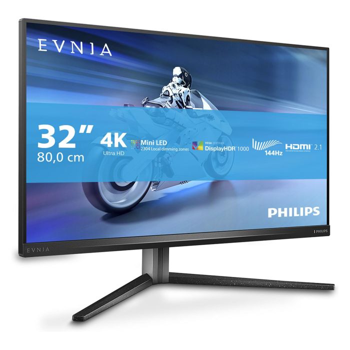 Philips 32M2N6800M Monitor Gaming 31.5" 4K UHD 3840x2160 IPS 1ms 1ms IPS 144Hz 2xHDMI 2.1 DP 1.4 USB