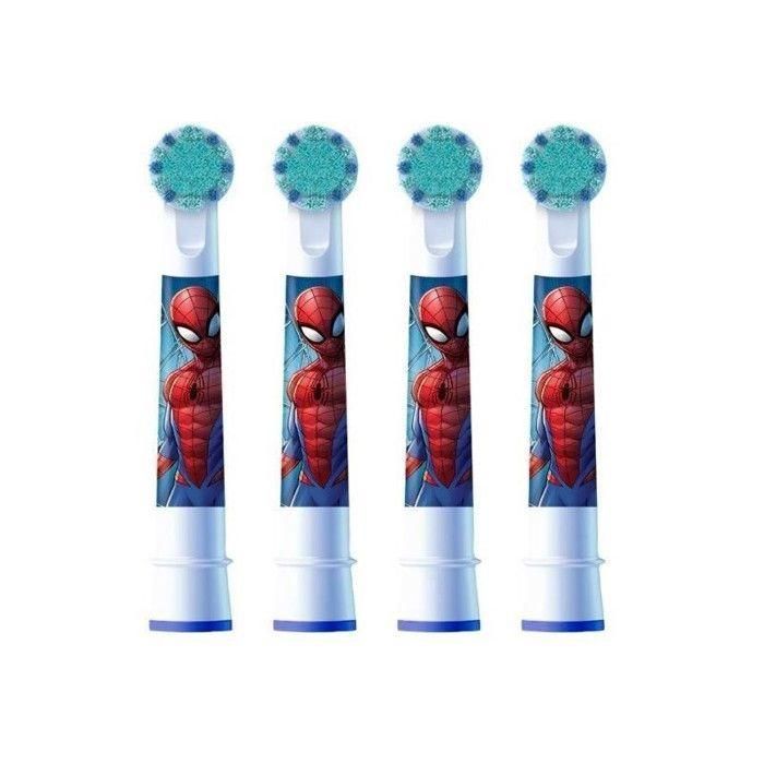 Recambio para Cepillo de Dientes Eléctrico Oral-B EB10 4 FFS SPIDERMAN 1
