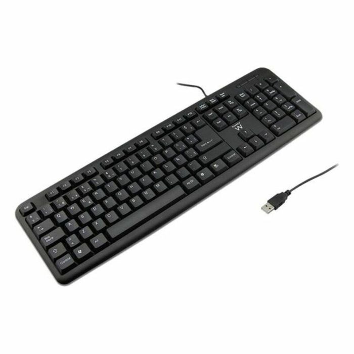 Teclado Ewent EW3109 PS/2 USB Negro 3