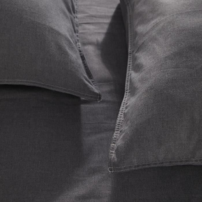 Today TOD1700217739031 Funda nórdica CHARME Chambray Gris oscuro Capucine 260 x 240 cm 2 Today TOD1700217739031 Funda nórdica CHARME Chambray Gris oscuro Capucine 260 x 240 cm 2