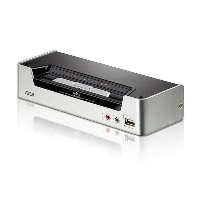 Aten CS1792 Switch KVMP HDMI/Audio USB de 2 Puertos, Compatible con Dolby True HD y DTS HD Master Audio