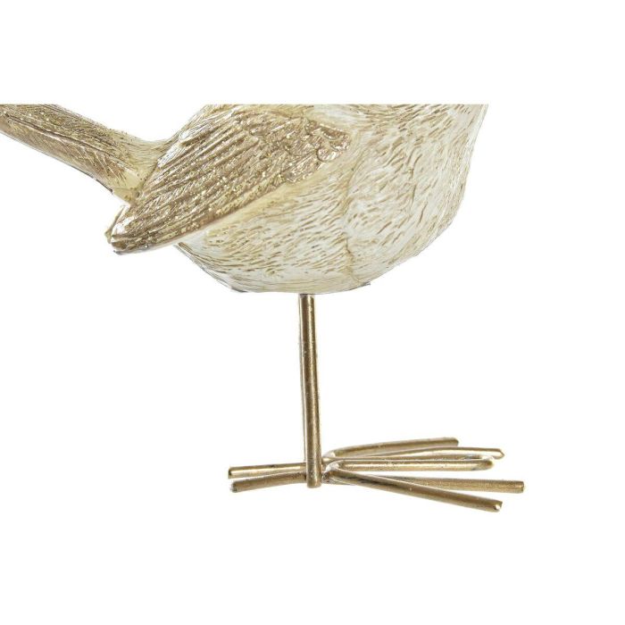 Figura Navidad Moderna DKD Home Decor Dorado Beige 5 x 9.5 x 11 cm (2 Unidades) 2 Figura Navidad Moderna DKD Home Decor Dorado Beige 5 x 9.5 x 11 cm (2 Unidades) 2