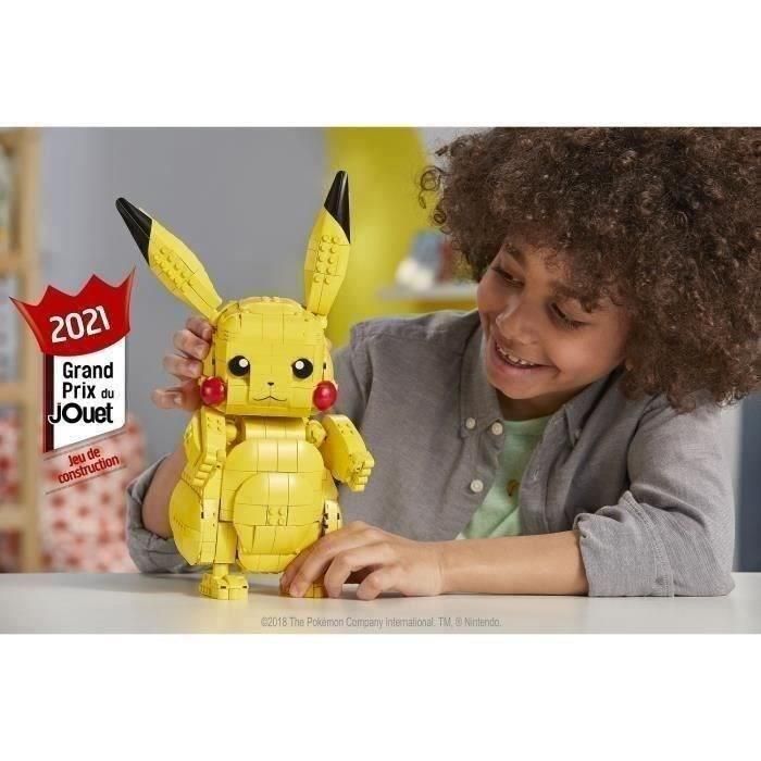 Mega Bloks Fvk81 Pokémon Pikachu Gigante Figura Construible Articulable 30cm 5