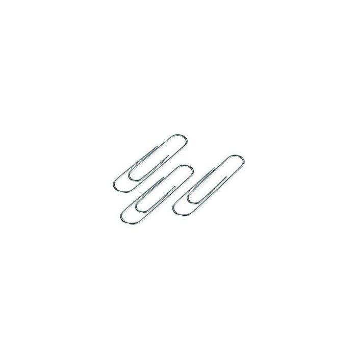 Clip Forofis Nº3 (43 Mm) Niquelado Caja De 100 (Set de 10)