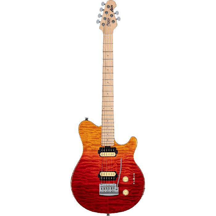 Guitarra Eléctrica Axis Ax3 Quilted Maple Hh M/M Tremolo - Spectrum Red 6 Guitarra Eléctrica Axis Ax3 Quilted Maple Hh M/M Tremolo - Spectrum Red 6