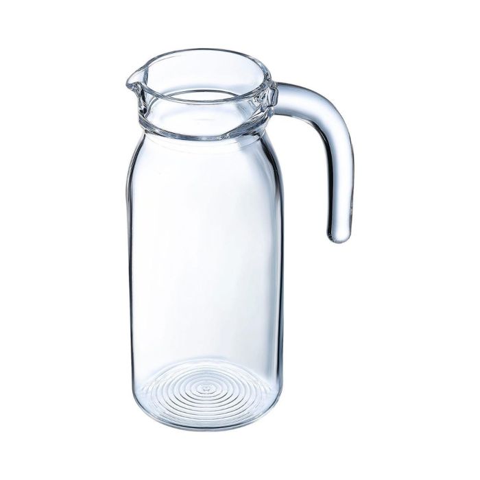 Arcoroc Jarra Spring 1 L de Vidrio Transparente. 100% Higiénica y Saludable. Apta Lavavajillas y Frigorífico. Fabricada en Francia 1 Arcoroc Jarra Spring 1 L de Vidrio Transparente. 100% Higiénica y Saludable. Apta Lavavajillas y Frigorífico. Fabricada en Francia 1