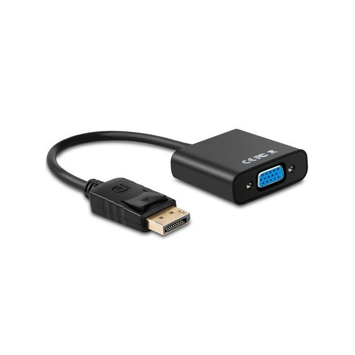 AISENS - CONVERSOR DISPLAYPORT A SVGA, DP/M-SVGA/H, NEGRO, 15CM AISENS - CONVERSOR DISPLAYPORT A SVGA, DP/M-SVGA/H, NEGRO, 15CM