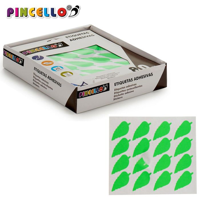 Etiquetas Adhesivas 22X49Mm Hojas Surtidos 5P Pincello (120 Unidades) 2 Etiquetas Adhesivas 22X49Mm Hojas Surtidos 5P Pincello (120 Unidades) 2