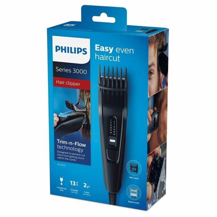 Philips 3000 series HC3510/15 cortadora de pelo y maquinilla Negro 13 1 Philips 3000 series HC3510/15 cortadora de pelo y maquinilla Negro 13 1
