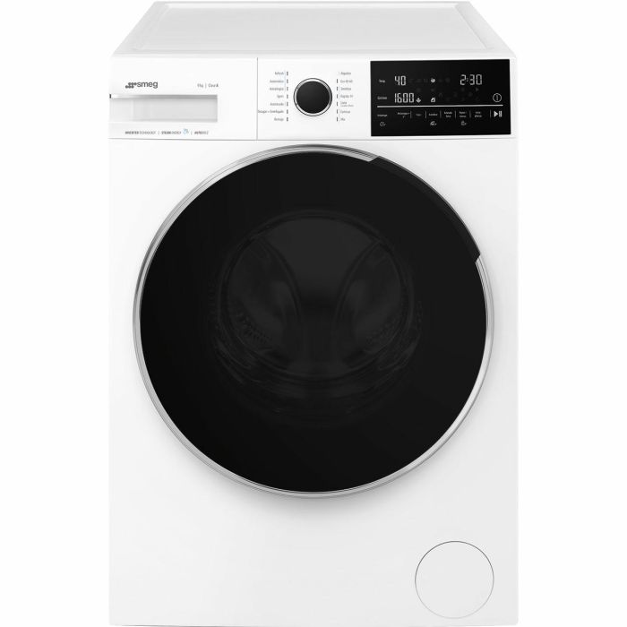 Smeg Washing Machine Wnp96Slaaes 9Kg Stea-Refres-Autod White 0 Smeg Washing Machine Wnp96Slaaes 9Kg Stea-Refres-Autod White 0