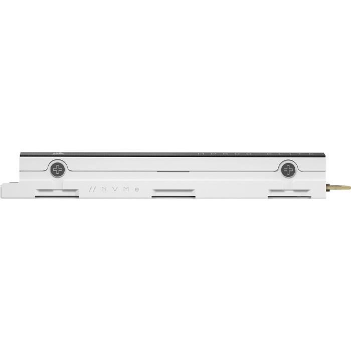 Unidad de estado sólido interna - CORSAIR - MP600 ELITE 1TB Gen4 PCIe x4 NVMe M.2 SSD optimizada para PS5 con disipador de calor LP - Blanco 5