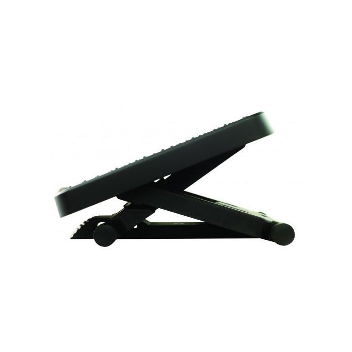 Fellowes Reposapiés Ultimate Serie Professional Ajustable 3 Alturas Negro 100x388x338 mm 4