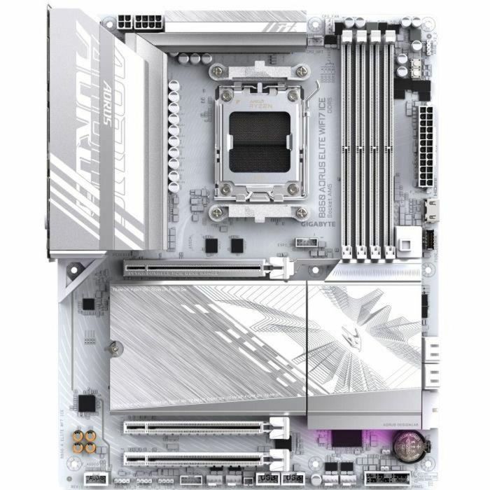 Gigabyte B850 AORUS ELITE WIFI7 ICE Placa Base - AMD Ryzen 9000, Wi-Fi 7, DDR5 8200MHz, PCIe 5.0, USB 3.2 Gen 2x2, 9MB85EL7E-00-G10 4 Gigabyte B850 AORUS ELITE WIFI7 ICE Placa Base - AMD Ryzen 9000, Wi-Fi 7, DDR5 8200MHz, PCIe 5.0, USB 3.2 Gen 2x2, 9MB85EL7E-00-G10 4
