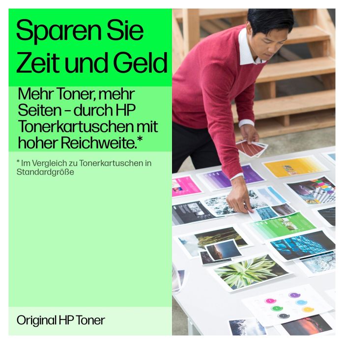 HP Toner Q6003A Magenta Cartucho Original para HP LaserJet 1600, 2600, 2605, CM1015, CM1017 4