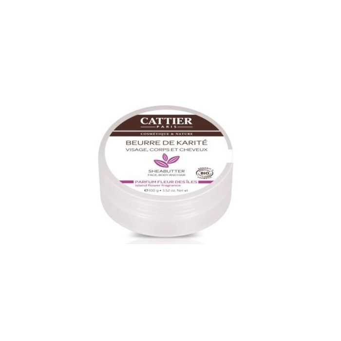 CATTIER Manteca de Karité 100g para Hidratación y Nutrición de Piel y Cabello - Vitaminas A, D, E, F