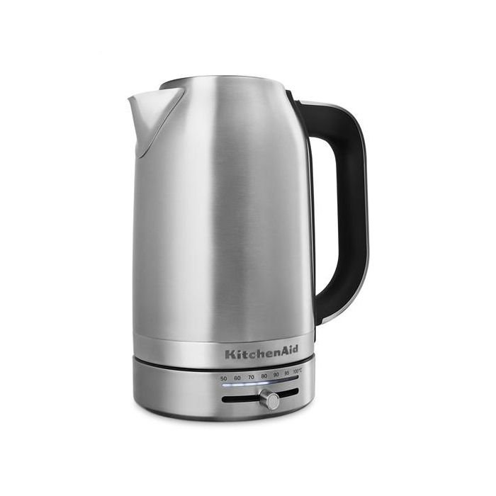 Kitchenaid Hervidor de Agua Control Temp 1,7 L Metálico, Temperatura Variable 50-100°C Kitchenaid Hervidor de Agua Control Temp 1,7 L Metálico, Temperatura Variable 50-100°C