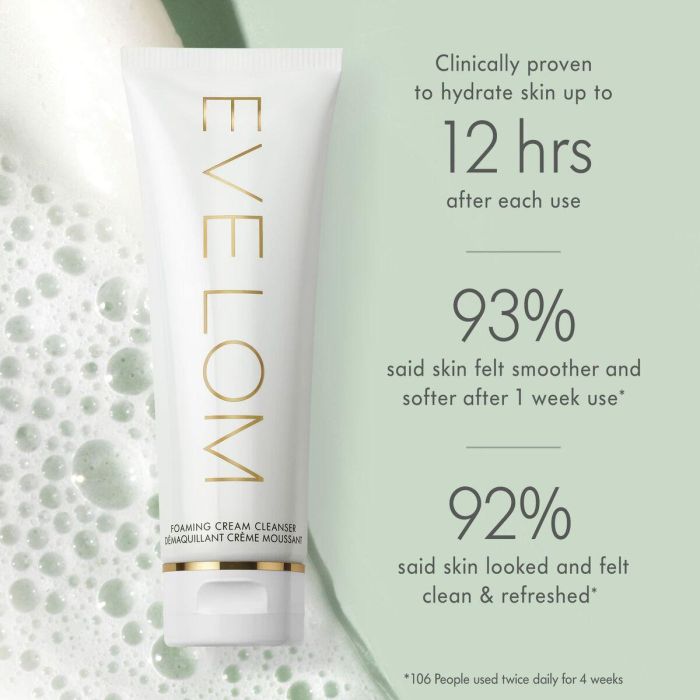 Eve Lom CLEANSE Crema Limpiadora Espumosa Desmaquillante Limpiador Facial Profundo Hidratante Todo Tipo Pieles Sin Parabenos Sulfatos 120 ml 2 Eve Lom CLEANSE Crema Limpiadora Espumosa Desmaquillante Limpiador Facial Profundo Hidratante Todo Tipo Pieles Sin Parabenos Sulfatos 120 ml 2