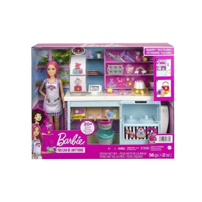 Muñeca Barbie Y Su Pastelería Hgb73 Mattel