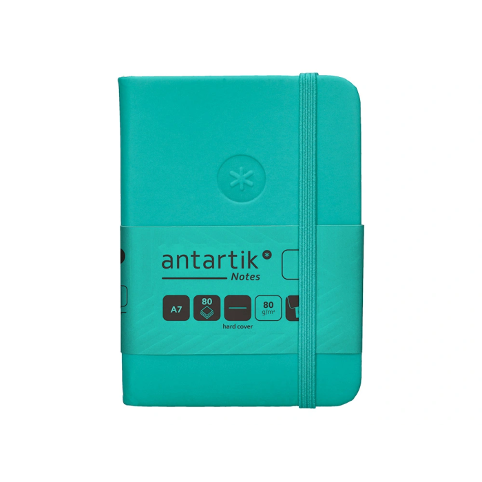 Antartik Antartik Notes Cuaderno Tapa Dura A7 Turquesa Hojas Lisas 80 Hojas 80 gr FSC 1