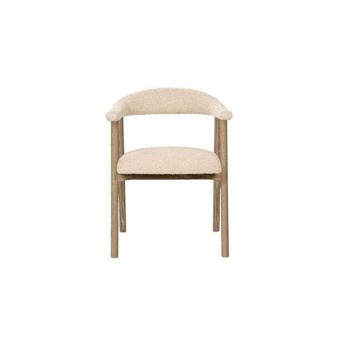 DKD Home Decor 2c24 Sillón Urban Blanco Tapizado, Fresno y Poliéster, Acabado Decapé, 56x75x57 cm 0 DKD Home Decor 2c24 Sillón Urban Blanco Tapizado, Fresno y Poliéster, Acabado Decapé, 56x75x57 cm 0