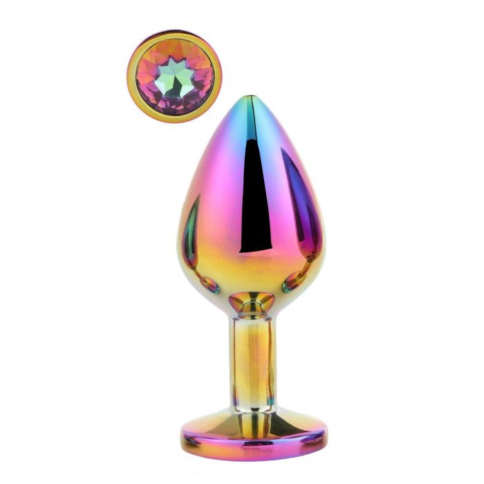 Plug Anal Dream Toys Gleaming Love Multicolor 8 Plug Anal Dream Toys Gleaming Love Multicolor 8