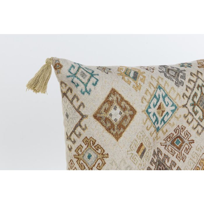 DKD Home Decor Sillón Sanki de Algodón Beige, Amarillo y Marrón, Acabado Desgastado, Altura Asiento 13 cm, 145x76x13 cm, Set de 4 2 DKD Home Decor Sillón Sanki de Algodón Beige, Amarillo y Marrón, Acabado Desgastado, Altura Asiento 13 cm, 145x76x13 cm, Set de 4 2