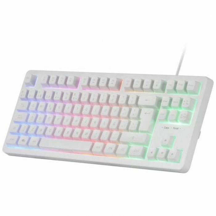 Teclado y Ratón Mars Gaming MCPRGB3WES Blanco 5