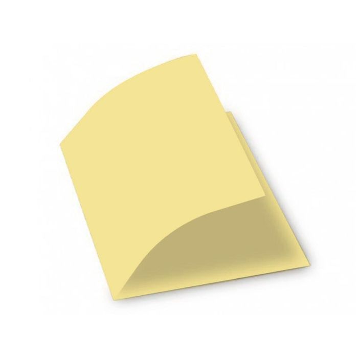 Gio Subcarpeta Simple Cartulina Folio 180 gr Amarillo Pastel -50U- 3