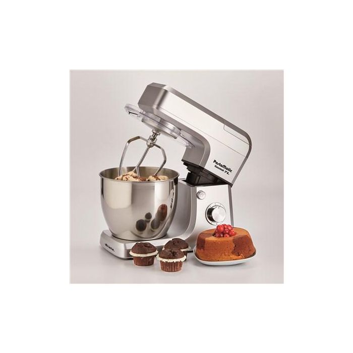 Ariete 1598/1 Robot de Cocina Gourmet 7L con Jarra de Vidrio 1.5L, Acero Inoxidable y Accesorios - Pastamatic 3 Ariete 1598/1 Robot de Cocina Gourmet 7L con Jarra de Vidrio 1.5L, Acero Inoxidable y Accesorios - Pastamatic 3