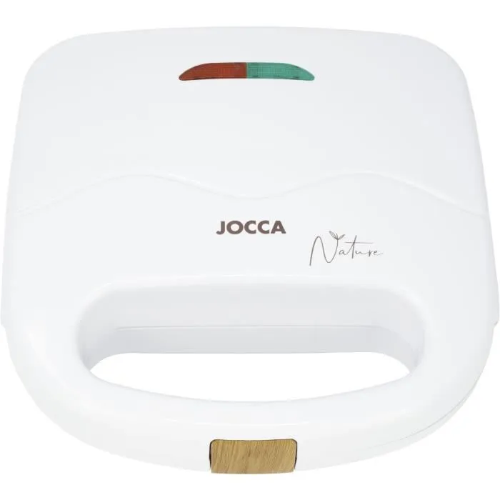 Jocca Sandwichera Grill Naturaleza Blanca 1